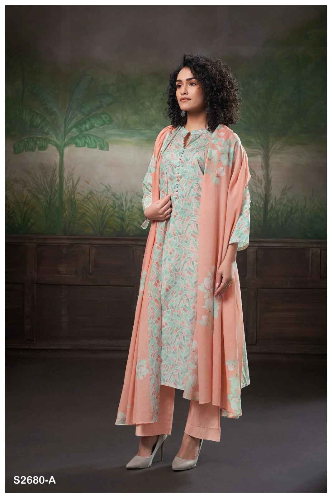 Ganga Neeva 2680 Premium Cotton Printed Wholesale Printed Salwar Suit Catalog — Wholesale Salwar Suits, Ganga wholesale from Surat - Gallery Image 3